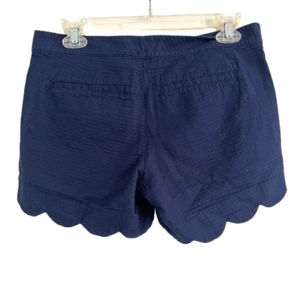LILLY PULITZER BUTTERCUP SHORT IN TRUE NAVY  Size 2 - Picture 4 of 7